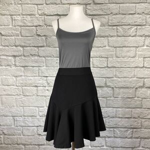 Banana Republic Asymmetrical Ruffle Hem Skirt